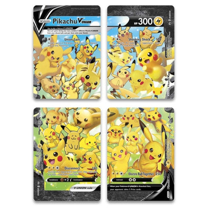 Pokémon Celebrations Pikachu V-UNION Special Collection Box Pikachu V-UNION promo cards.