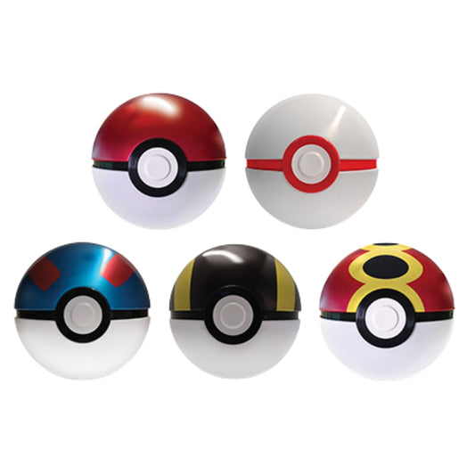 Pokemon Poke Ball Tin Q4 2025 Assortment front.