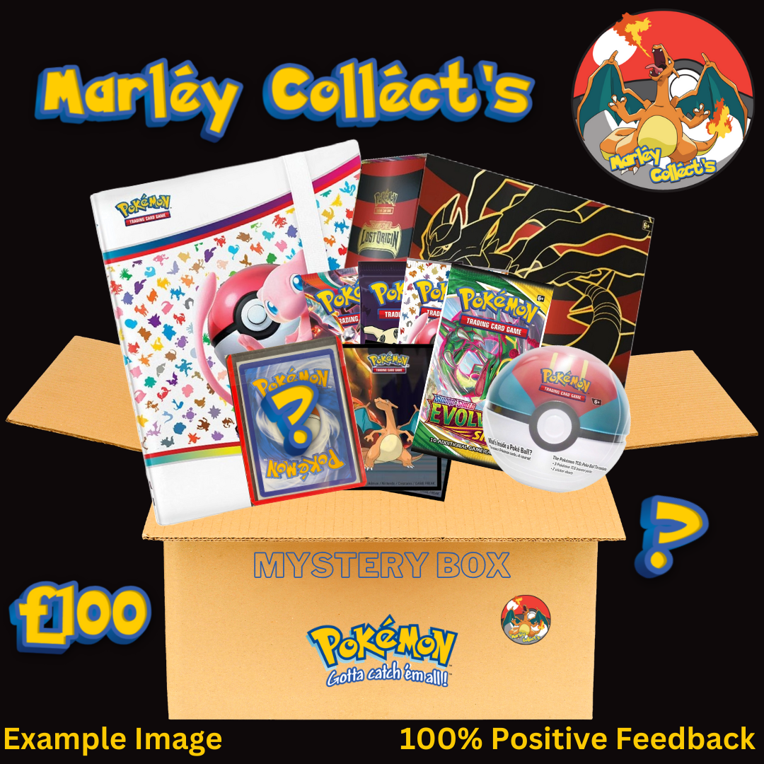 Rare Trainer Collection Pokemon Card Mystery Box - £100 - Includes Sealed Elite Trainer Box or ...