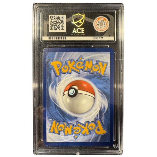 Team Rocket Nidoking ex 233/182 ACE 10 Pokémon Destined Rivals slab rear.